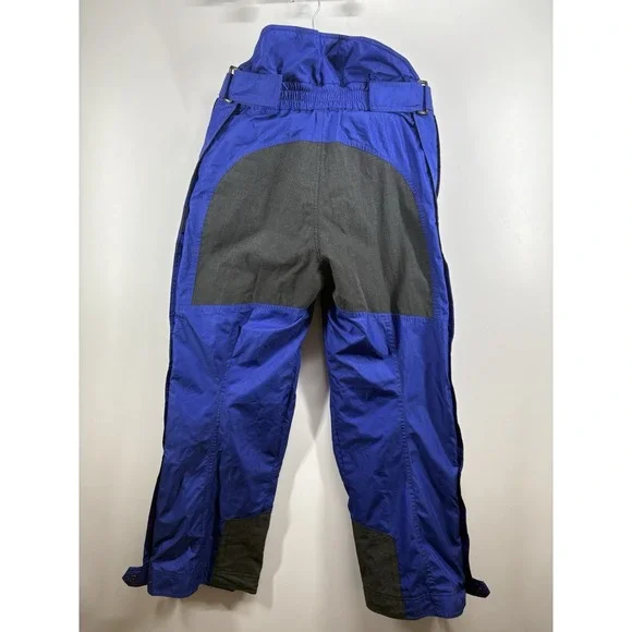 Fila Vintage 1990s Ski Pants Trousers Blue Winter Sports Snow Pants Sz M 91175